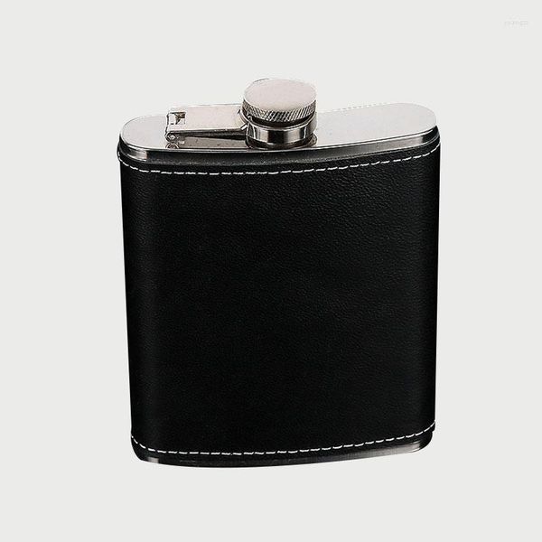 Garrafas Hip Flask Garrafa Com Suporte De Couro Montanhas Ou Madeiras