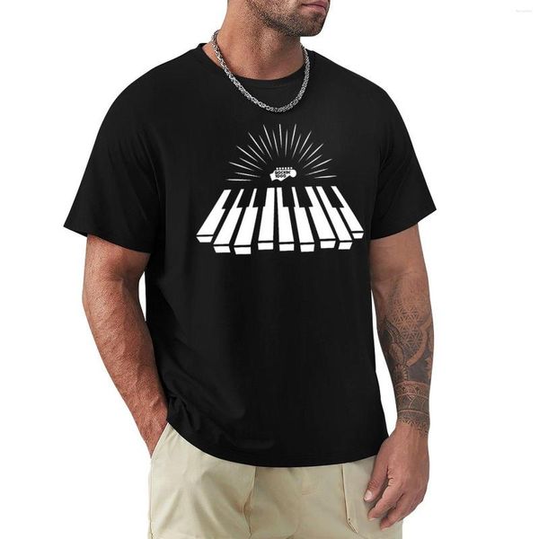 Herren Polos Rockin'1000 Keyboards Master T-Shirt Kawaii Kleidung Schwarze T-Shirts Herren T-Shirts Lustig