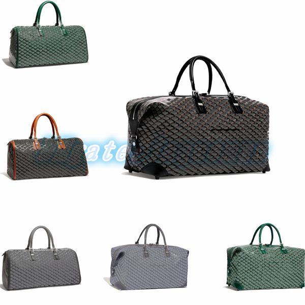 Pochette di design di lusso di alta qualità Borsa da donna in vera pelle con cerniera Borsa a mano tote a tracolla da uomo Sacchi di roba Borsa da viaggio di grande capacità Organizzatore Borse da spiaggia a spalla