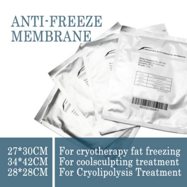 Zubehör Teile Frostschutzmembranen für Kryolipolyse-Maschinen Kryo-Frostschutzmembran Kryotherapie-Gel-Pad Freezefats 27 x 30 cm
