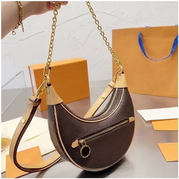 Borsa a tracolla di moda di lusso da donna di design classico Borsa a secchiello per champagne Neonoe Borsa a tracolla in pelle con motivo floreale Borsa a tracolla con patta in rilievo famosa borsa tote 44022