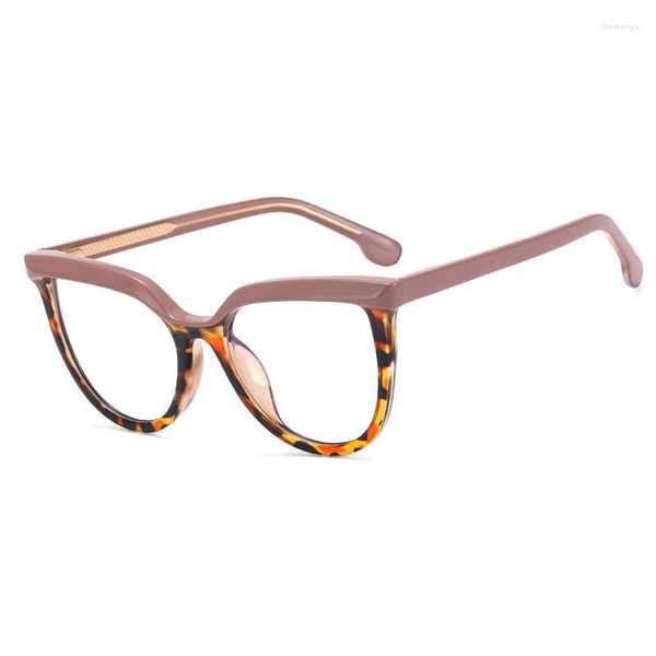 Güneş gözlüğü retro yuvarlak plastik titanyum anti mavi ışık optik gözlükleri çerçeveler kadınlar tr90 moda bilgisayar gözlükleri