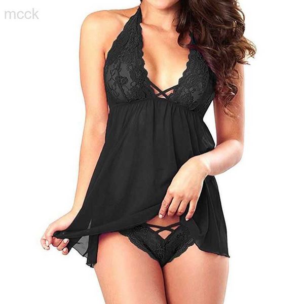 Altre mutandine Nuove donne Indumenti da notte sexy Vendita calda Pizzo aperto Erotic Plus Size Lingerie Porno Biancheria intima per adulti 2021 Abito esotico per sesso HKD230706