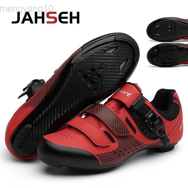 Fahrradschuhe New Road Fahrradschuhe Herren Outdoor-Sport-Reitschuhe Damen Lock-unterstützte professionelle harte Unterseite rutschfeste Fahrradschuhe HKD230706