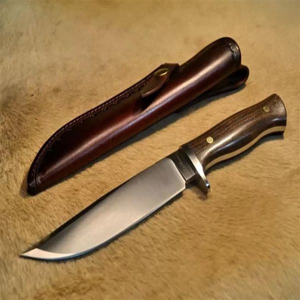 Новейший Bowie Survival II D2 Фиксированные подарки на лезвие тактическое кемпинг инструменты для пешеходных инструментов Python Knife K 60HRC военная оболочка коллекционирование 287f