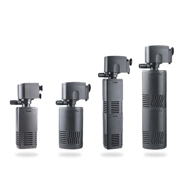 Outros peixes de aquário mini 3 em 1 filtro multifuncional bomba submersível purificador de qualidade da água tanque bomba de água adicionar oxigênio 230705