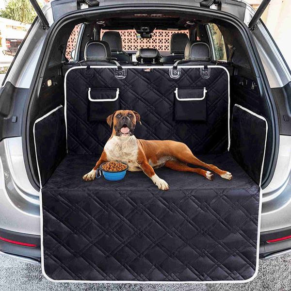 Auto Cargo Liner Pet Trunk Schutz Matte Pad Hinten Sitz Abdeckung Hund Träger Rücksitz Hängematte für BMW X3 X5 E53 e70 G05 F15 X6 X7 G07 HKD230706