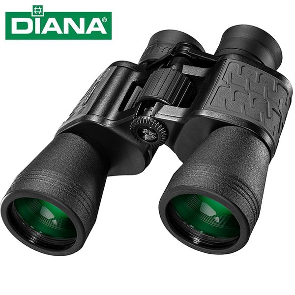 Diana 10x50 Professional Binoculars Long Range Большой окуляр Telecope HD Концерт на открытом воздухе Оборудование для кемпинга