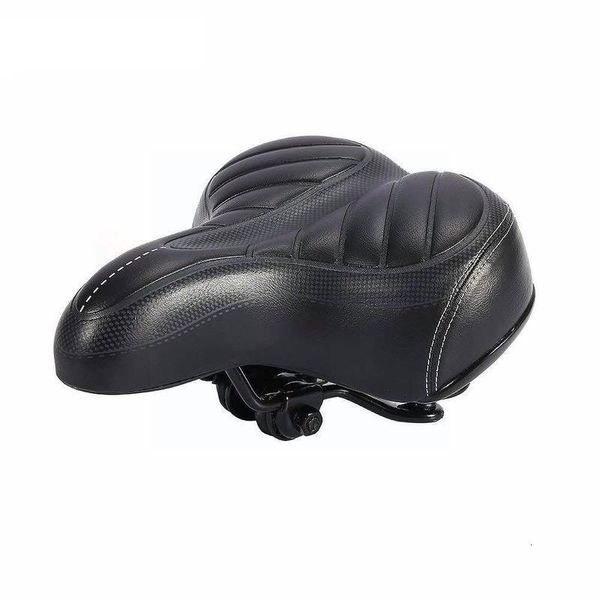 Selles de vélo Confortable Large Large Bum Bicycle Gel Cruiser Sièges de selle souples et sportifs Convient à tout type de Q5I3 230706