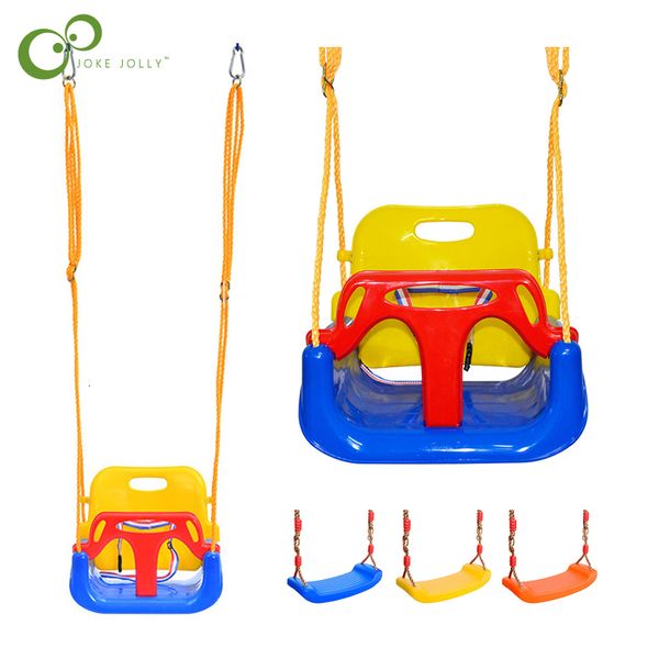 Altalene gonfiabili Casetta dei giochi Altalene multifunzionali per bambini 3 in 1 Cestino appeso per bambini Giocattolo per bambini all'aperto Altalena per bambini Altalene per patio da 6 mesi a 12 anni 230706