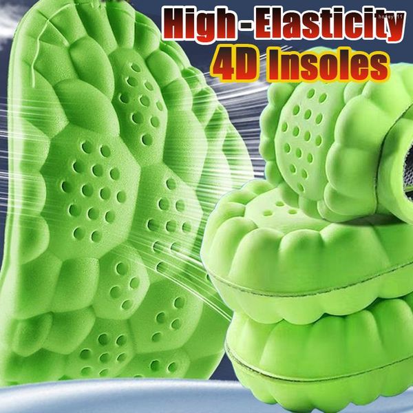 Calzini da donna Cuscinetti per scarpe ad alta elasticità Lattice Sport Solette morbide Ortic Traspirante Deodorante Assorbimento Cuscino Plantare plantare