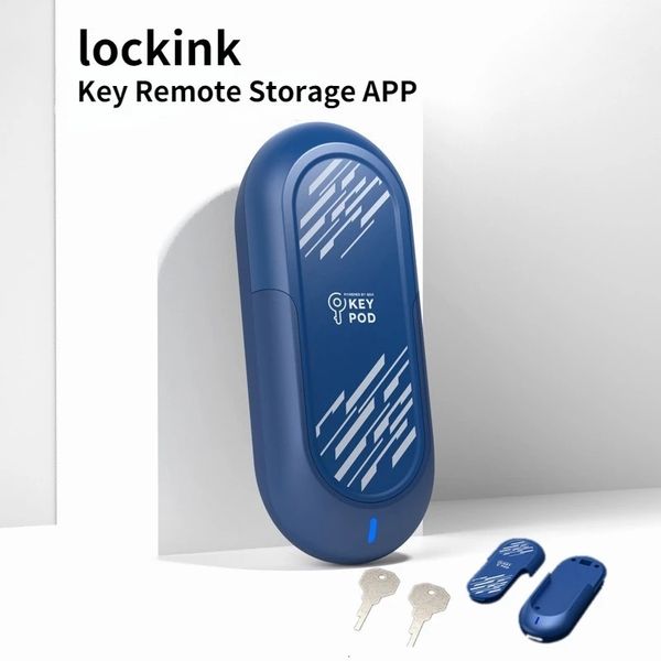 Dispositivi di castità Locklink Device Key Safe Box Lock APP QIUI Sblocco temporizzato Controllo intelligente Gabbie per cazzi Accessori 230706