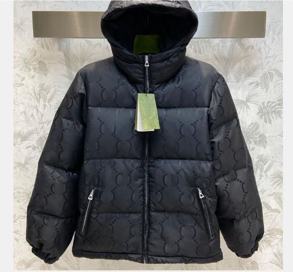 Giacche invernali da uomo logo di lusso giacche in cotone nero giacche sportive da esterno giacca di marca di design giacca di alta qualità