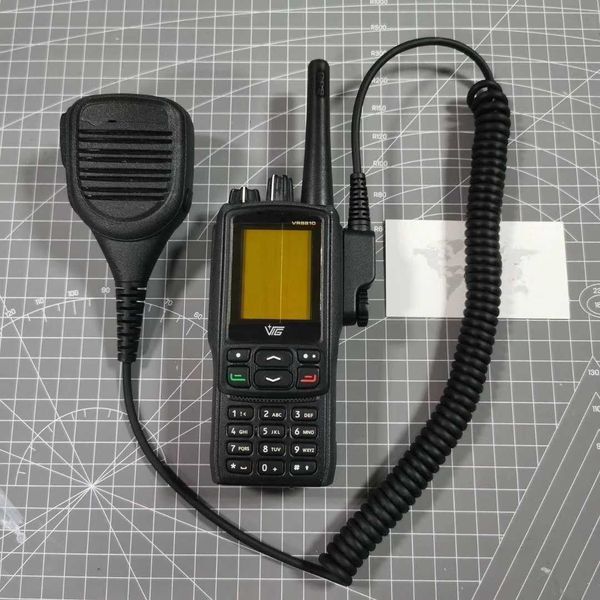 Adequado para walkie talkie digital Vange VR8810 VR8820 VR8800 walkie talkie microfone de ombro microfone de mão