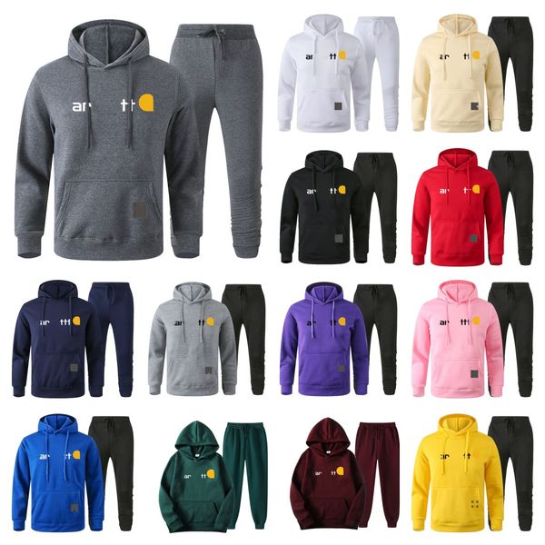 Tasarımcı Araba Erkekler ve Kadınlar İçin İki Parçalı Mango Mektubu Hoodie Please Hoodie Sonbahar Palto Spor Giyim Sıradan Takım Asian Boyut