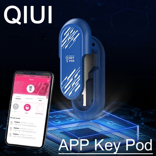 Giocattoli per adulti QIUI Key Pod Chastity Cage APP Telecomando Gabbie per cazzi intelligenti all'aperto Accessori Box dispositivo per cintura maschile gay 230706