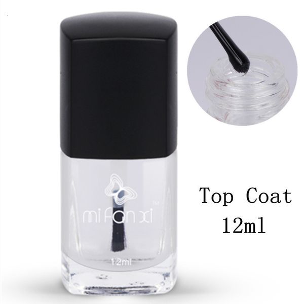 Gel para Unhas MiFanXi 12ml SemiPermanente Secagem Rápida Top Coat Reforço de Óleo para Cuidados com as Unhas Verniz Laca 230706