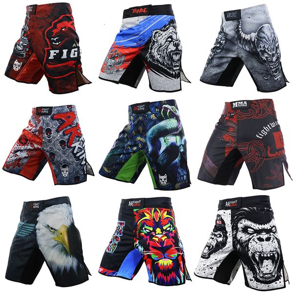 Short Masculino Masculino Feminino Short Mma Muay Thai Respirável Treinamento Fitness Criança Menino Short Boxe Luta Kickboxing Calça Boxe Sanda boxeo 230706