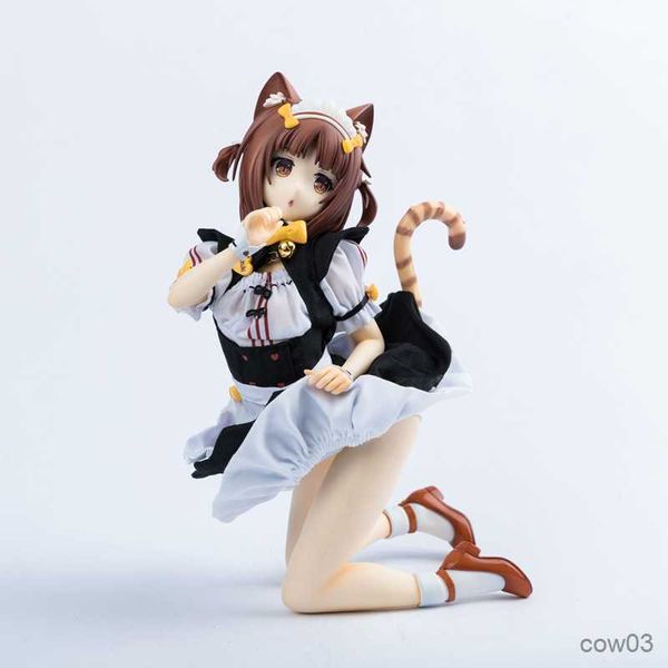Figuras de brinquedo de ação BINDing Azuki Coconut Scale Action Figure Anime Figure Real Clothes Model Toys Collection Doll Gift R230707