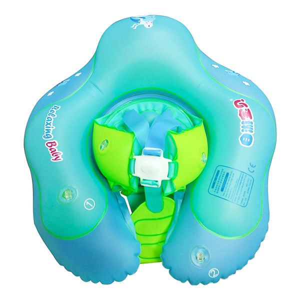 Sand Play Water Fun Baby Swim Float Cute Baby Pool Float Inflatable Swimming Float Ring Toddler Pool Trainer Trainer Float with Bottom Seat 230706