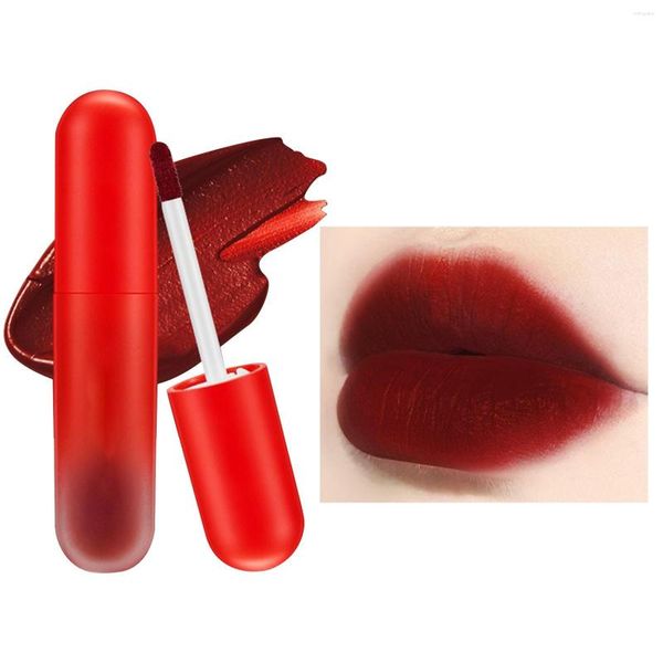 Lipgloss-Farben, samtig, flüssig, wasserfest, langlebig, Lippenstift, Make-up-Pigment für