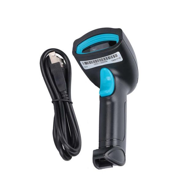 Scanners Barcode Reader Handheld USB Barcode Scanner com bateria de 2000mAh para supermercado para armazém para loja