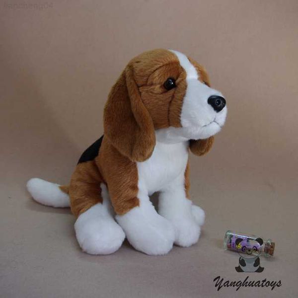 Gefüllte Plüschtiere, weiche Plüschtiere, Spielzeug, echte Beagle-Hundepuppen, Kinderspielzeug, Weihnachtsgeschenke, L230707