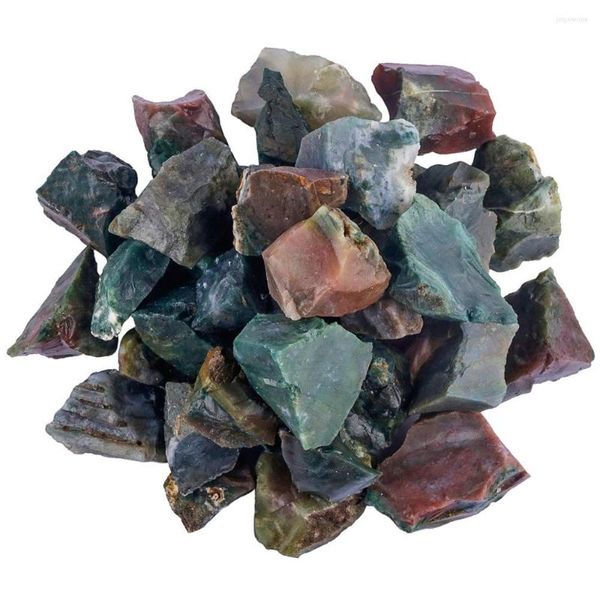 Schmuckbeutel TUMBEELLUWA 1 Pfund (460 g) natürliche Achat-Rohsteine zum Trommeln, Cabbing, Drahtwickeln, Heilung, Reiki, Wicca