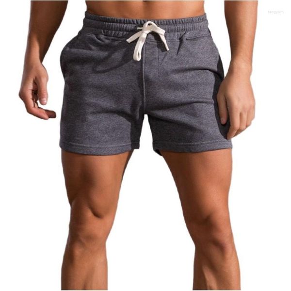 Männer Shorts Hohe Qualität Laufen Männer Baumwolle Beiläufige Gestrickte Sport Jogging Fitness Schnell Trocknend Mode Männliche Kurze Hosen