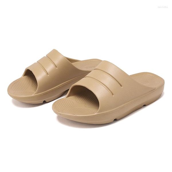 Hausschuhe für Herren, Sommer, kühl, Strand, Damenmode, Fischmaul, Flip-Flops, männlich, EVA-geformte Sandalen, leicht, große Größe 35–46