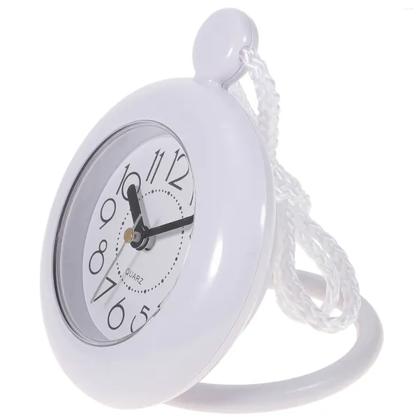 Orologi da parete Orologio da bagno impermeabile Decor Hanging Piccolo timer digitale Tavolo da esterno impermeabile in plastica