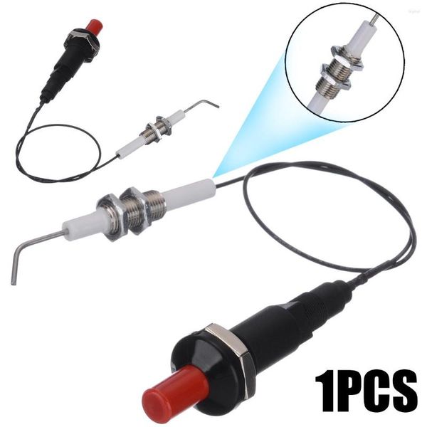 Werkzeuge 1 PC Universal Piezo Spark Zündung Set 30 cm Gewinde Kabel Druckknopf Zünder Gas BBQ Haushaltsgeräte Zubehör