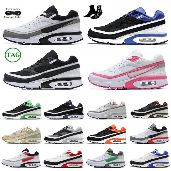 Herren Original OG BW Running Shoes Klassiker Schwarz persischer Violett weißer reines Platin Lyon Hanf Los Angeles Peking Männer Frauen Dhgate Jogging Trainer 36-46