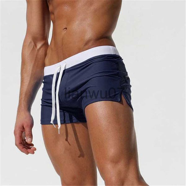 Herrenbadebekleidung 2022 Neue Badebekleidung für Männer Sexy Badehose Sunga Hot Badeanzug Herren Badehose Strandshorts Mayo De Praia Homens Maillot De Bain J230707