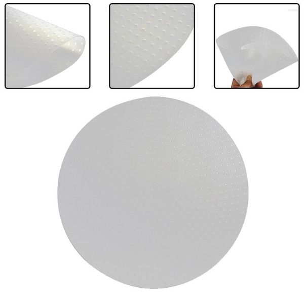 Esteiras de mesa Panela de arroz à prova de queima Almofada de silicone 30 cm Almofadas antiaderentes antiaderentes para cozinhar para uso comercial