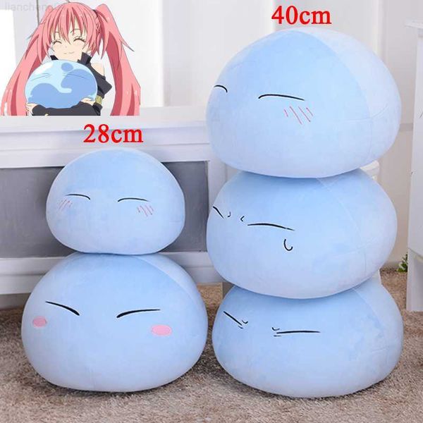 Gefüllte Plüschtiere Anime That Time I Got Reincarnated As A Slimes Rimuru Tempest Cosplay Prop Plüsch Puppe Kissen Spielzeug Geschenk L230707