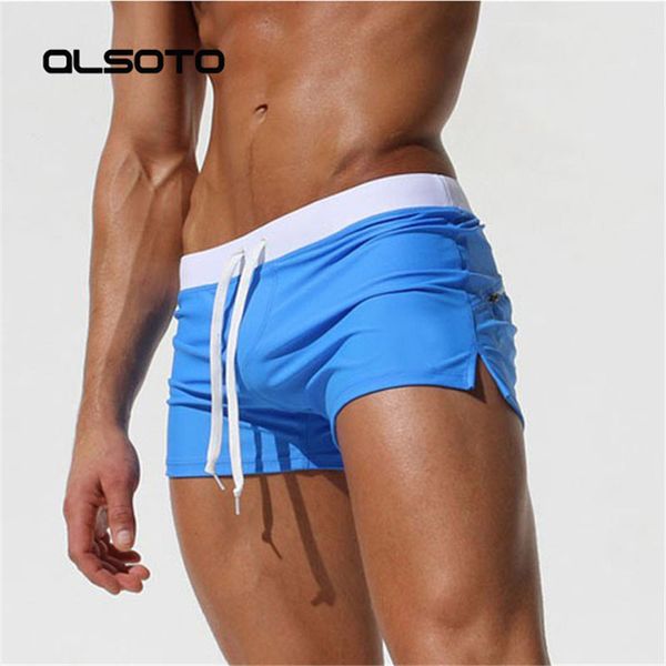 Herren Bademode Sommer Bademode Männer Badeanzug Maillot De Bain Boy Badeanzüge Boxershorts Badehose Schwimmen Surf Bañadores mayo sungas 230706