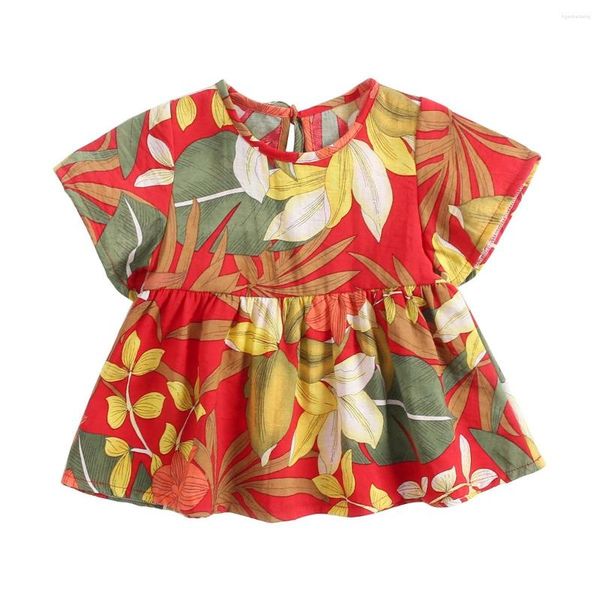 Abiti da ragazza Toddler Kids Girls' Dress Summer 2023 Baby Abbigliamento per bambini europei e americani