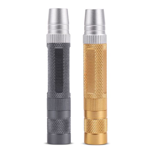 Charutos de metal portátil Draw Enhancer Tool Destacável Cigar Punch Cutter Pass Needle Charuto Acessórios Presente para Homens Outlet de Fábrica