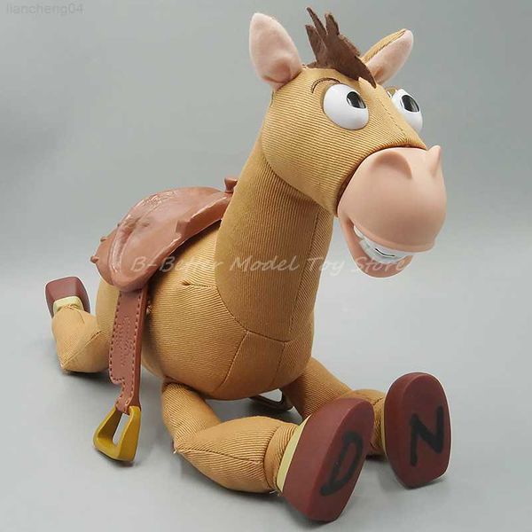 Фаршированные плюшевые животные персонаж 40 см Шишковой фаршированный животный игрушка для животных мягкие кукольные лошадь детские подарки L230707