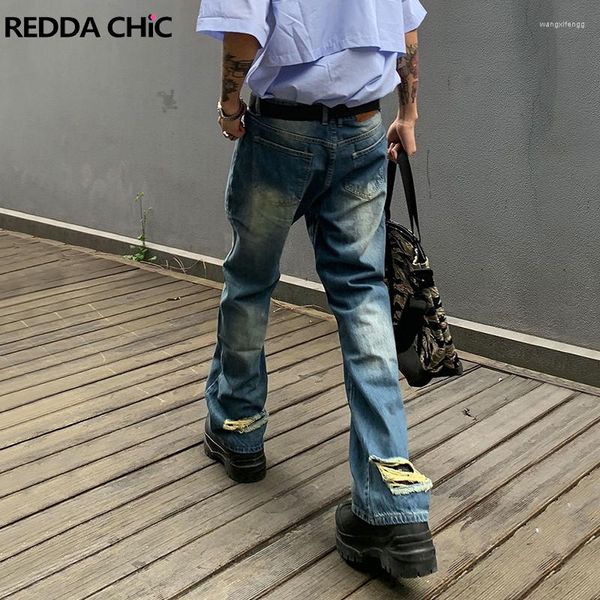 Мужские джинсы Reddachic в корейском стиле.