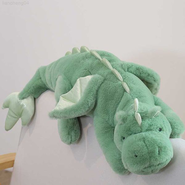 Animais de pelúcia de pelúcia fofo dragão voador brinquedo de pelúcia recheado 110 cm tamanho grande brinquedo de pelúcia dragão cama supermacia travesseiro para dormir presente de aniversário para crianças l230707