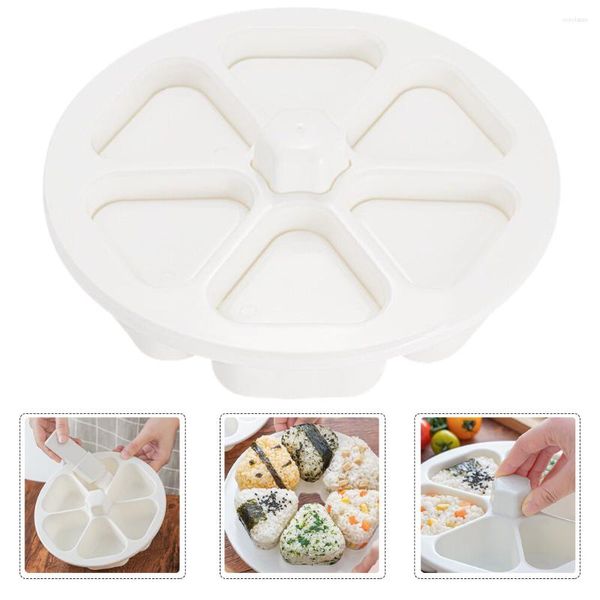 Set di stoviglie Triangolo Strumenti giapponesi Stampo a sfera Sushi Shaper Onigiri Utensili da cucina per la casa Multi-funzione Musubi Pp Tool