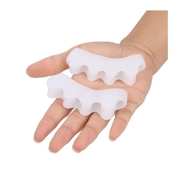 Fußbehandlung Großhandel Einzelhandel Pflegewerkzeug Zehen Hallux Valgus Korrektor Gel Sile Bunion Protector Glätteisen Spreizer Drop Lieferung Dhd4V