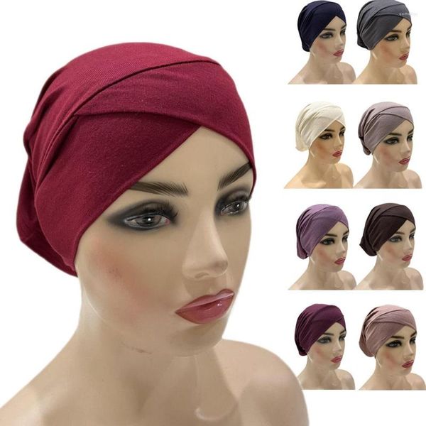 Ethnische Kleidung Muslimische Frauen Modal Untertuch Schleier Hijab Kopftücher Schal Turbane Für Frauen Hijabs Tube Cap Hut Islamisch