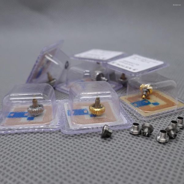 Kit di riparazione per orologi Accessori per movimenti Parti Corona color argento o oro Impermeabile per RL 116610 116233 16013 68273 116613