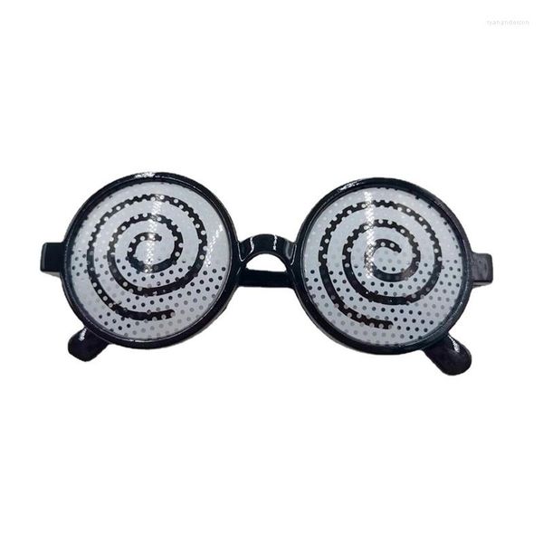 Солнцезащитные очки косплей очки головокружение Смешное декоративное аниме головокружительные очки на хэллоуин аксессуар