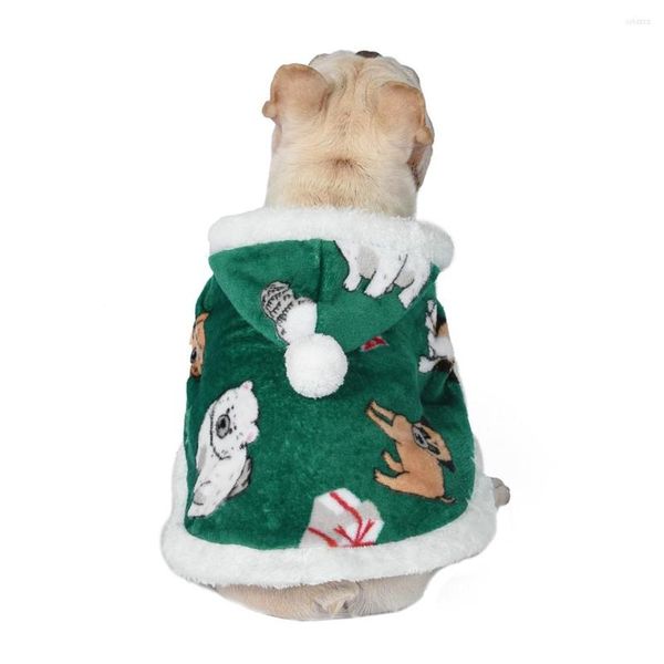 Kedi Kostümleri Noel Pet Cosplay Noel Baba Pelerin Küçük Köpek Yavru Kedi Yavru Köpek Elbise Hoodie Giysileri Accessoties Hediye