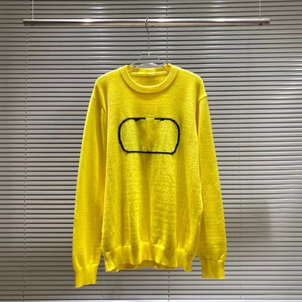 Erkek Giysileri Desinger Sweater Advanced Casual Çok Renkli Sonbahar Kış Kış Rahat Yüksek Baskı Pullover Lüks Uzun Kollu Boyut XXL HOODIES ERKEKLER SWEATERSHIRT