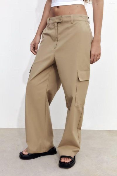 Jeans da donna MOLAN Pantaloni da donna Salopette alla moda a vita alta Jean Casual Streetwear Pantaloni larghi alla moda da donna Mujer